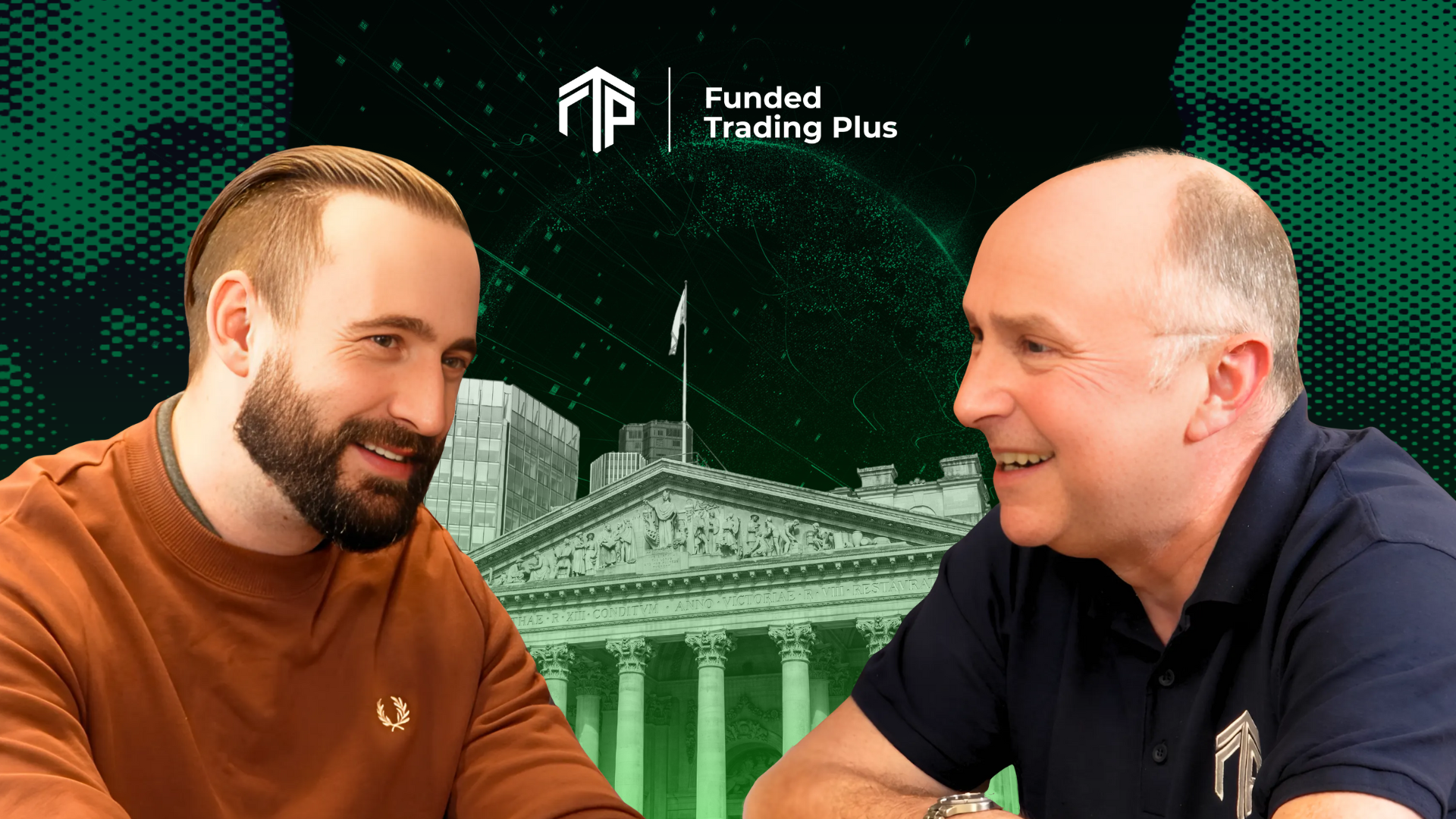 Picture Simon Massey CEO and Andrew Lockwood Head of Trader Education, Funded Trading Plus